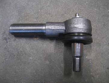 Ford Transit Van tie rod ends were used for the upper mounts on the MX5 upright.  These are the same as recomended for Locost builds with Cortina uprights and while they were a close fit the MX5 upright needed a bit of machining.